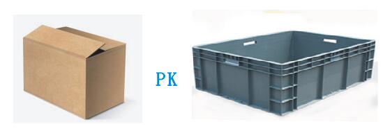 紙箱和塑料周轉(zhuǎn)箱