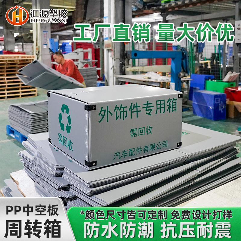 汽車外飾件中空板周轉箱